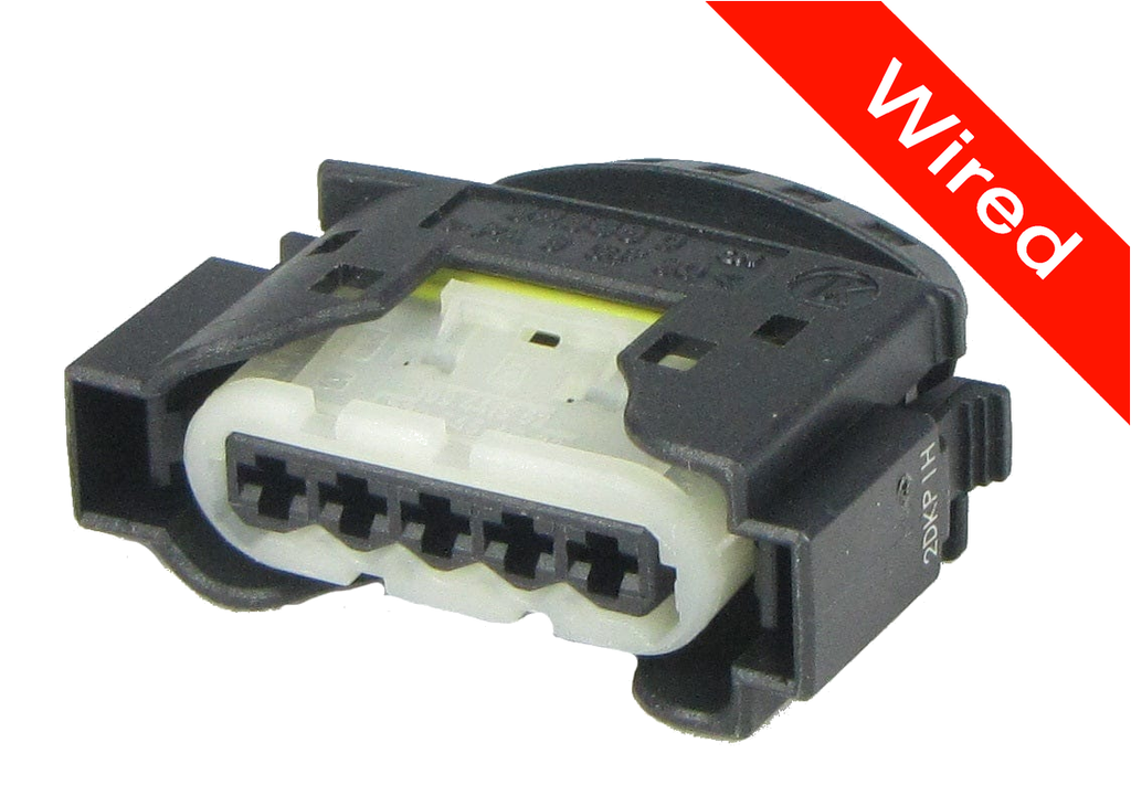 [PRCW5-0015-B] 5 Pins Female connector with 10 cm wires | PRCW5-0015-B