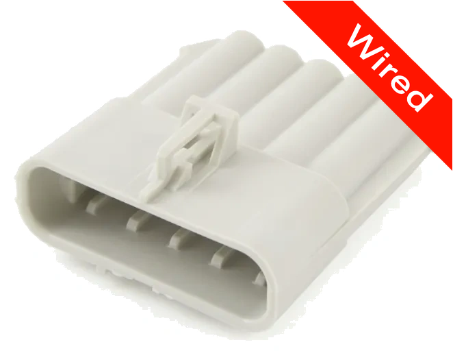 [PRCW5-0017-A] 5 Pins Male connector with 10 cm wires | PRCW5-0017-A