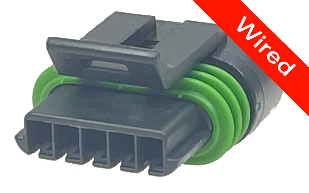 [PRCW5-0021-B] 5 Pin Female connector with 10cm wires PRCW5-0021-B