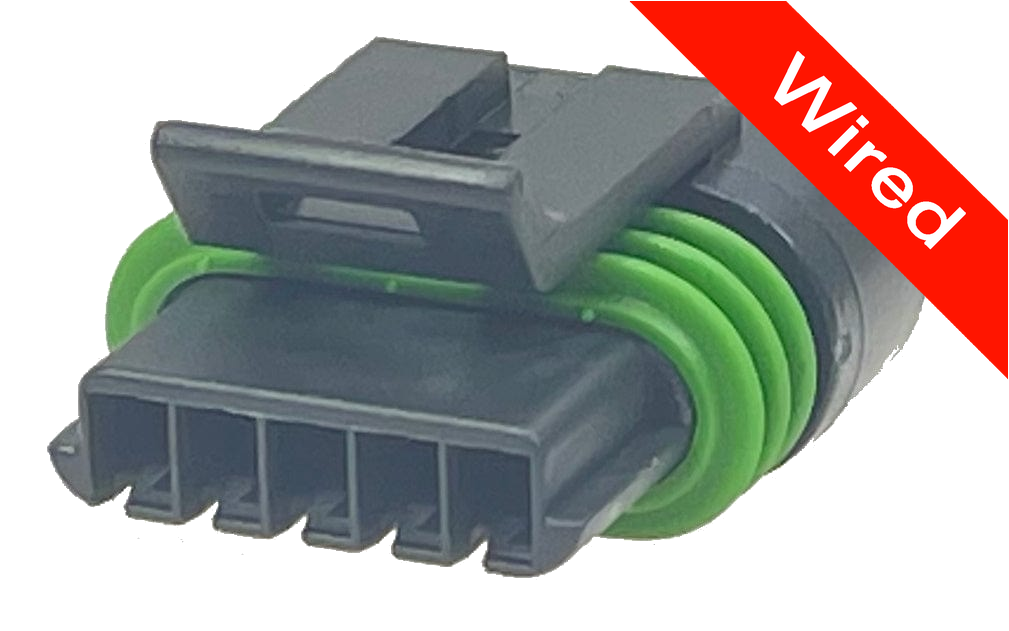 [PRCW5-0021-B] 5 Pins Female connector with 10 cm wires | PRCW5-0021-B