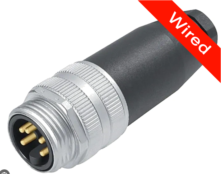 [PRCW5-0027-A] 5 Pins Male connector with 10 cm wires | PRCW5-0027-A