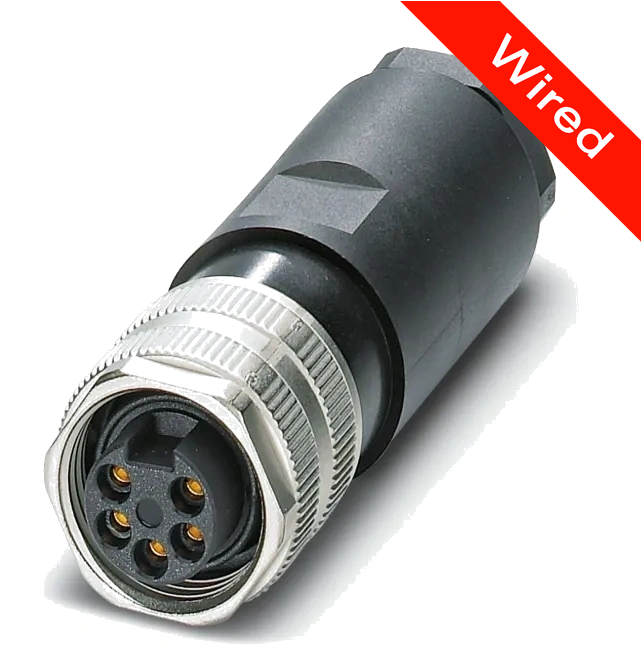 [PRCW5-0027-B] 5 Pins Female connector with 10 cm wires | PRCW5-0027-B