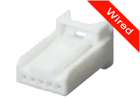 [PRCW5-0028-B] 5 Pins Female connector with 10 cm wires | PRCW5-0028-B