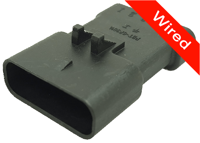 [PRCW5-0030-A] 5 Pins Male connector with 10 cm wires | PRCW5-0030-A