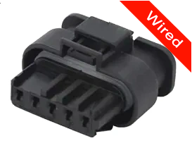 [PRCW5-0036-B] 5 Pins Female connector with 10 cm wires | PRCW5-0036-B