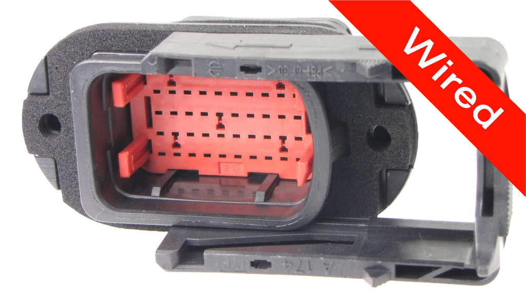 [PRCW50-0001-A] 50 Pin Male connector with 10cm wires | PRCW50-0001-A