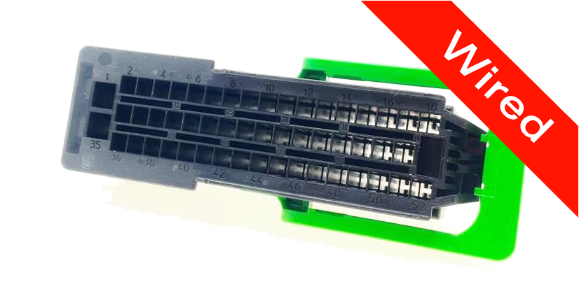 52 Pin Female connector with 10cm wires PRCW52-0008-B