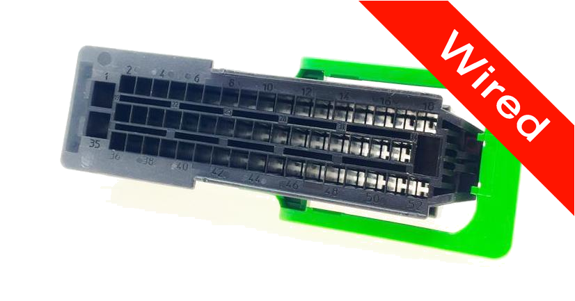 [PRCW52-0008-B] 52 Pins Female connector with 10 cm wires | PRCW52-0008-B