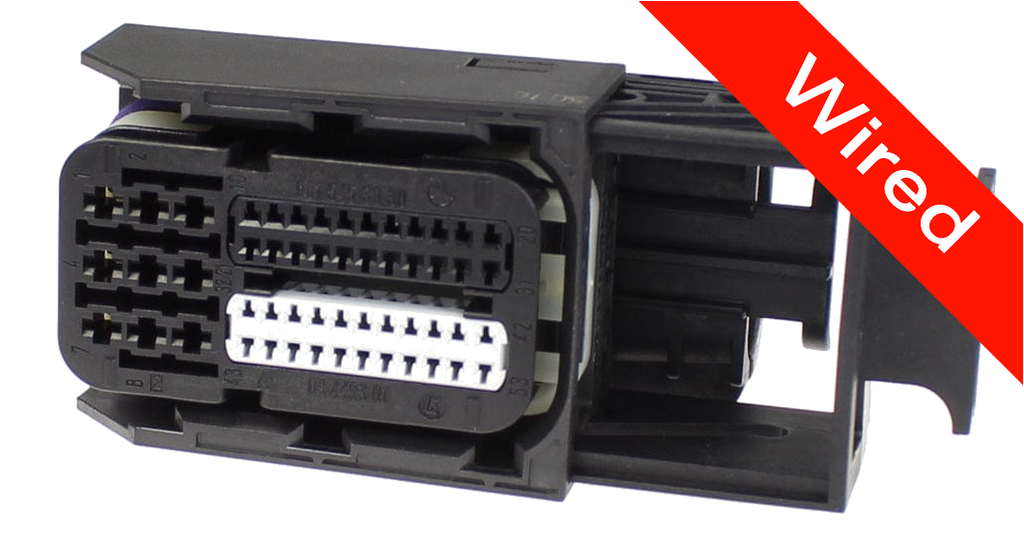 [PRCW53-0003-B] 53 Pins Female connector with 10 cm wires | PRCW53-0003-B