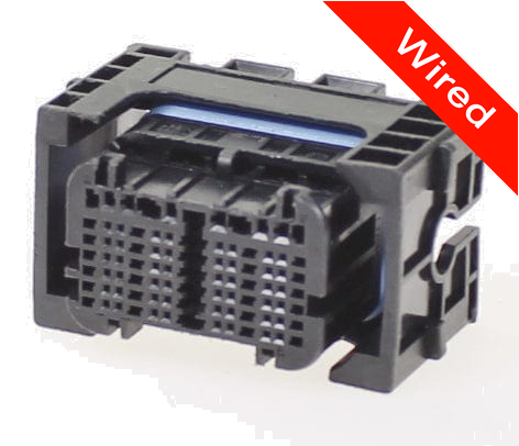 54 Pin Female connector with 10cm wires PRCW54-0001-B