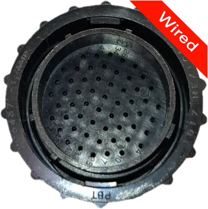 [PRCW57-0001-A] 57 Pins Male connector with 10 cm wires | PRCW57-0001-A