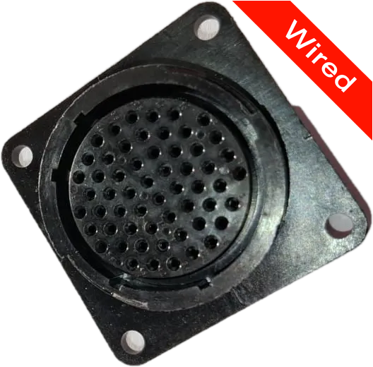 [PRCW57-0001-B] 57 Pins Female connector with 10 cm wires | PRCW57-0001-B