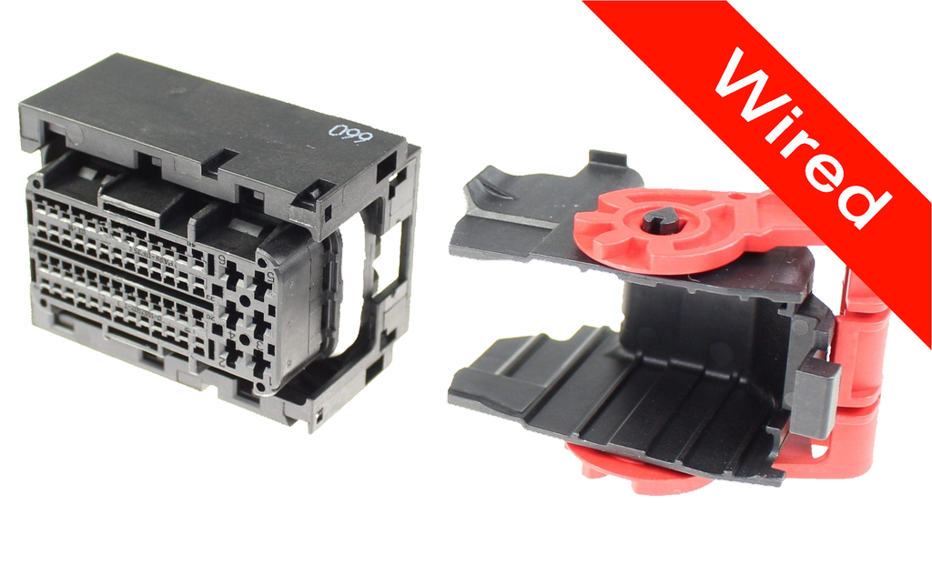 [PRCW58-0002-B] 58 Pins Female connector with 10 cm wires | PRCW58-0002-B
