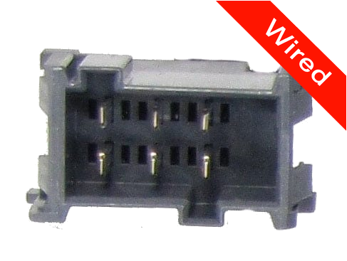 [PRCW6-0002-A] 6 Pin Male connector with 10cm wires PRCW6-0002-A