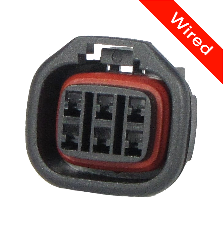[PRCW6-0003-B] 6 Pins Female connector with 10 cm wires | PRCW6-0003-B