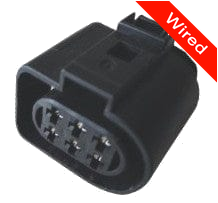 [PRCW6-0010-B] 6 Pins Female connector with 10 cm wires | PRCW6-0010-B