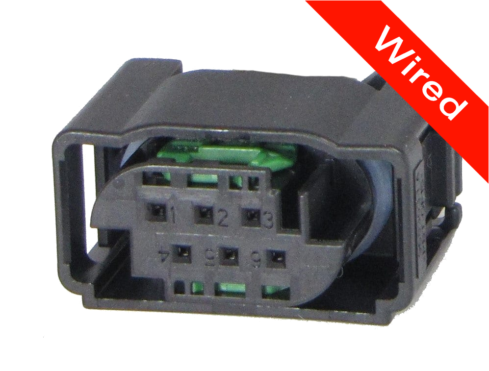 [PRCW6-0011-B] 6 Pins Female connector with 10 cm wires | PRCW6-0011-B
