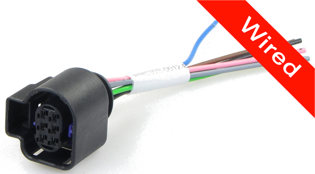 [PRCW6-0012-B] 6 Pin Female connector with 10cm wires PRCW6-0012-B