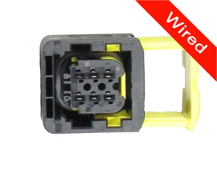 [PRCW6-0013-B] 6 Pins Female connector with 10 cm wires | PRCW6-0013-B