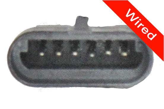 [PRCW6-0015-A] 6 Pin Male connector with 10cm wires PRCW6-0015-A