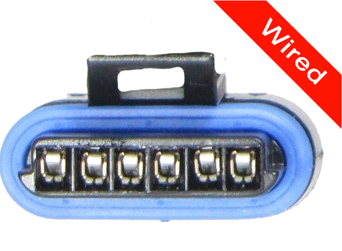[PRCW6-0015-B] 6 Pins Female connector with 10 cm wires | PRCW6-0015-B