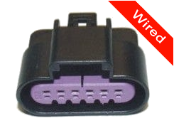 [PRCW6-0016-B] 6 Pin Female connector with 10cm wires PRCW6-0016-B