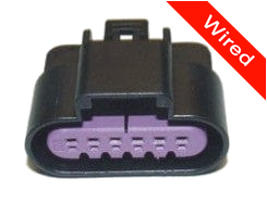 [PRCW6-0016-B] 6 Pins Female connector with 10 cm wires | PRCW6-0016-B