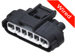 [PRCW6-0018-B] 6 Pins Female connector with 10 cm wires | PRCW6-0018-B