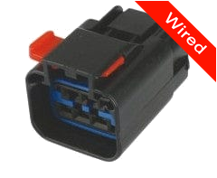 [PRCW6-0019-B] 6 Pins Female connector with 10 cm wires | PRCW6-0019-B
