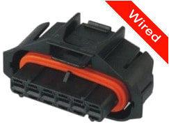 [PRCW6-0020-B] 6 Pin Female connector with 10cm wires PRCW6-0020-B