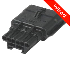 [PRCW6-0026-A] 6 Pins Male connector with 10 cm wires | PRCW6-0026-A