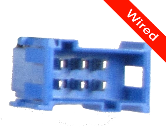 [PRCW6-0027-A] 6 Pins Male connector with 10 cm wires | PRCW6-0027-A