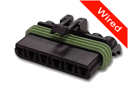 [PRCW6-0028-B] 6 Pin Female connector with 10cm wires PRCW6-0028-B