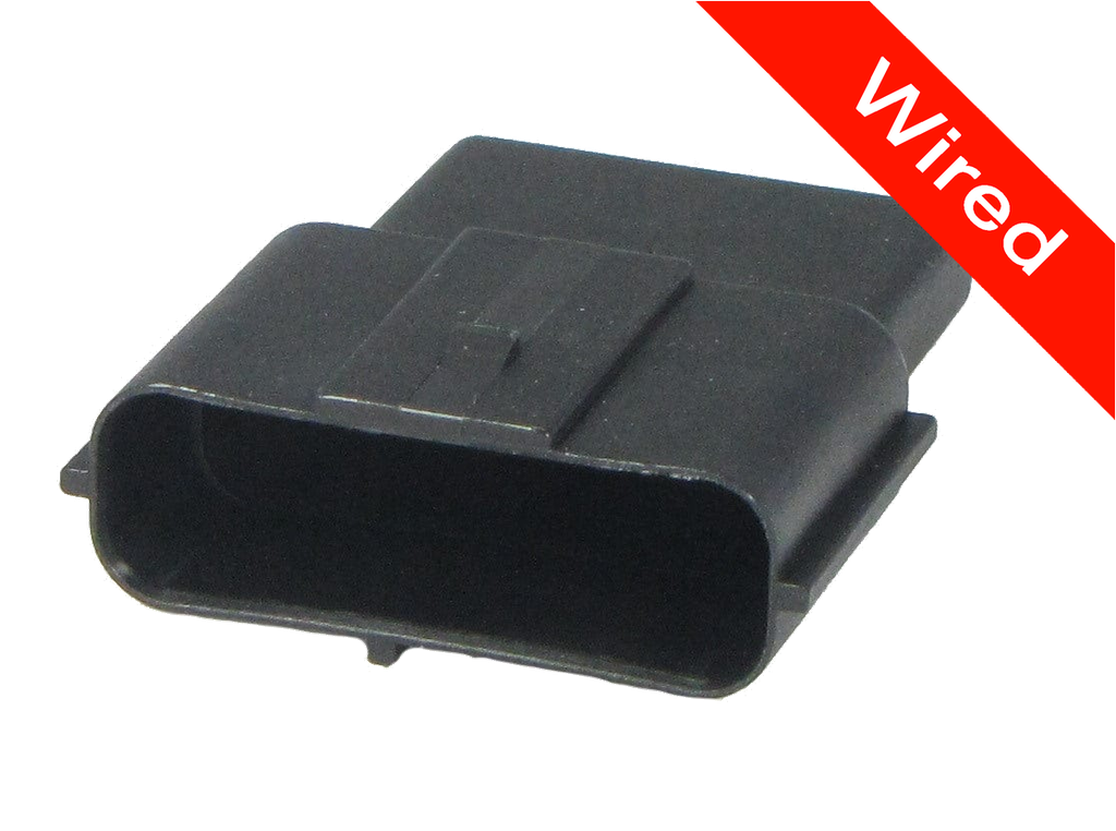 6 Pin Male connector with 10cm wires PRCW6-0030-A