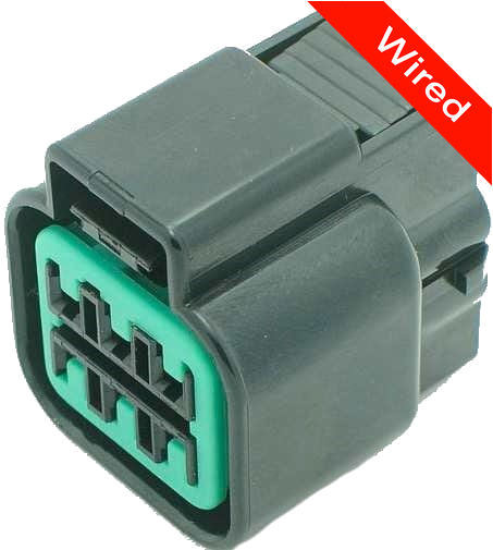 [PRCW6-0032-B] 6 Pins Female connector with 10 cm wires | PRCW6-0032-B