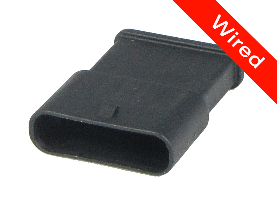 [PRCW6-0037-A] 6 Pin Male connector with 10cm wires PRCW6-0037-A