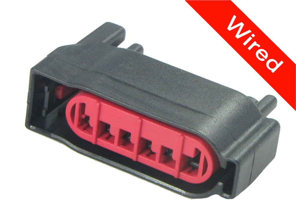 [PRCW6-0040-B] 6 Pins Female connector with 10 cm wires | PRCW6-0040-B