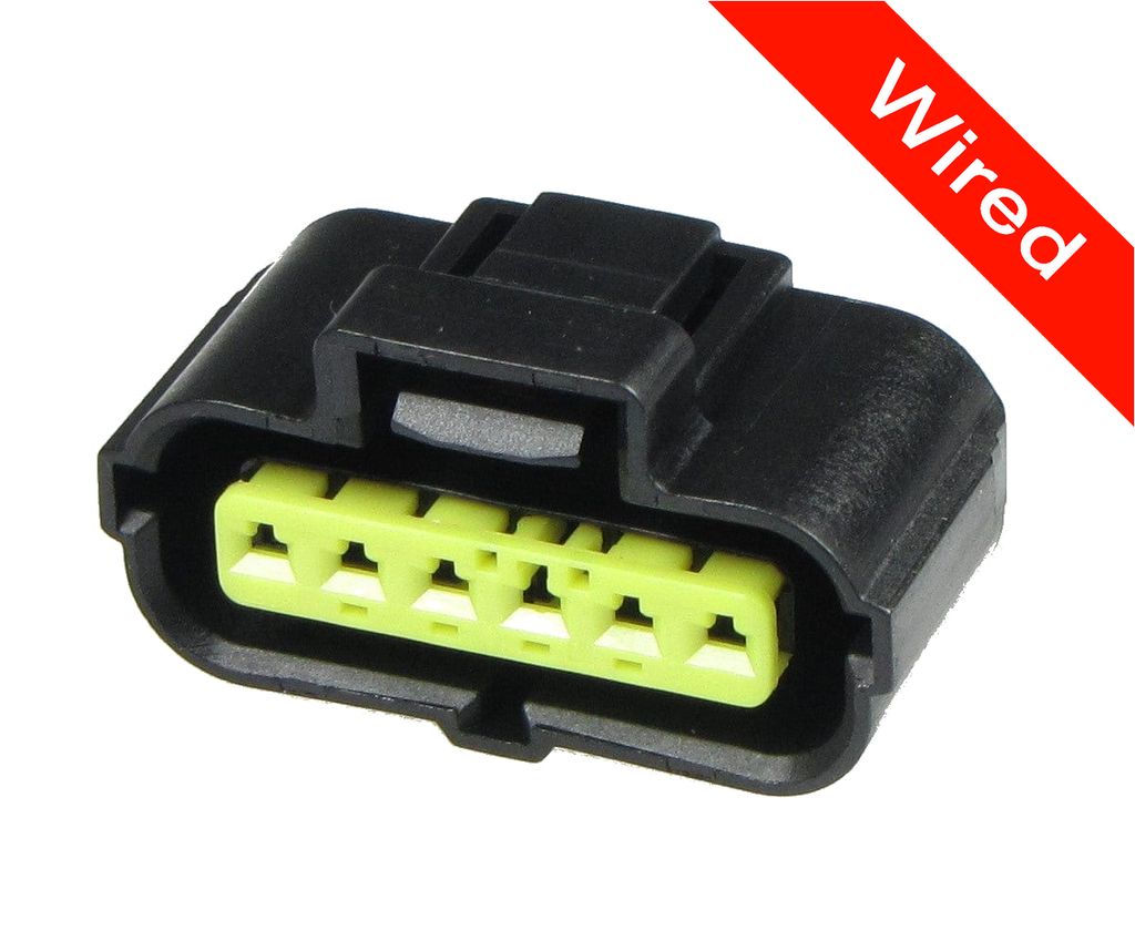 [PRCW6-0042-B] 6 Pins Female connector with 10 cm wires | PRCW6-0042-B