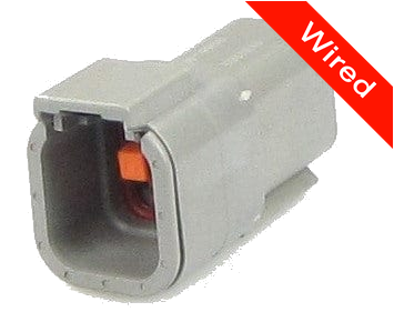 [PRCW6-0044-A] 6 Pins Male connector with 10 cm wires | PRCW6-0044-A