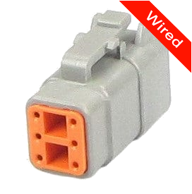 [PRCW6-0044-B] 6 Pin Female connector with 10cm wires PRCW6-0044-B