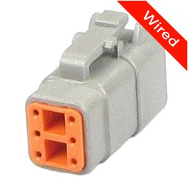 [PRCW6-0044-B] 6 Pins Female connector with 10 cm wires | PRCW6-0044-B