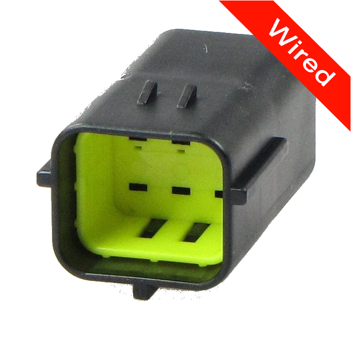 [PRCW6-0045-A] 6 Pins Male connector with 10 cm wires | PRCW6-0045-A