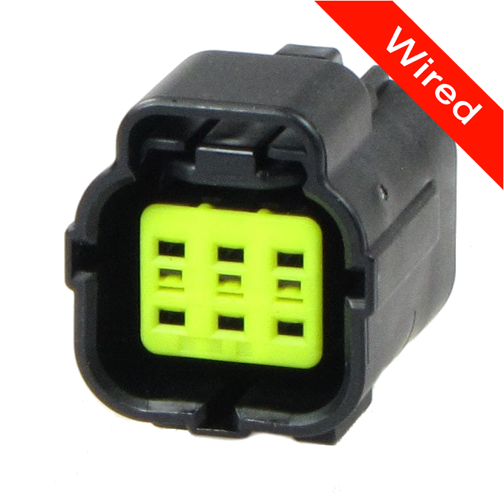 [PRCW6-0045-B] 6 Pins Female connector with 10 cm wires | PRCW6-0045-B