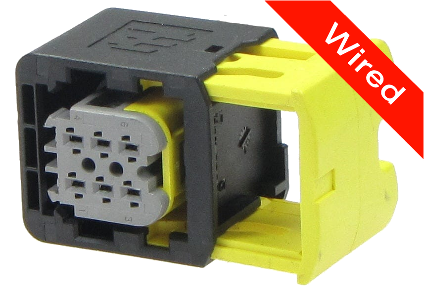 [PRCW6-0046-B] 6 Pins Female connector with 10 cm wires | PRCW6-0046-B