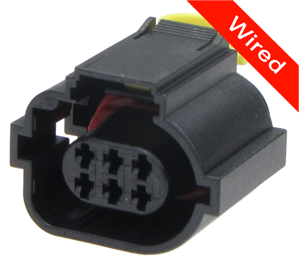 [PRCW6-0048-B] 6 Pins Female connector with 10 cm wires | PRCW6-0048-B