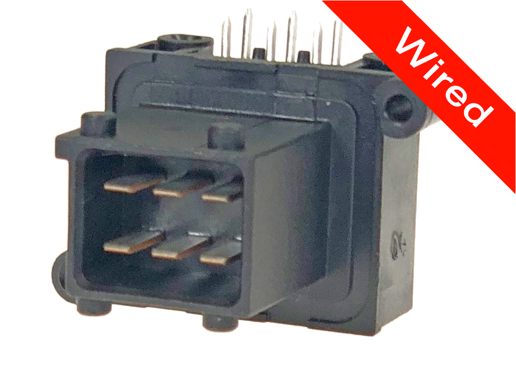 [PRCW6-0053-A] 6 Pins Male connector with 10 cm wires | PRCW6-0053-A