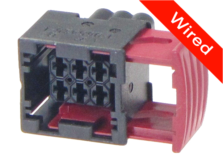 [PRCW6-0053-B] 6 Pins Female connector with 10 cm wires | PRCW6-0053-B