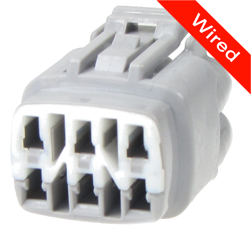 [PRCW6-0056-B] 6 Pins Female connector with 10 cm wires | PRCW6-0056-B