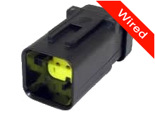 6 Pin Male connector with 10cm wires PRCW6-0057-A