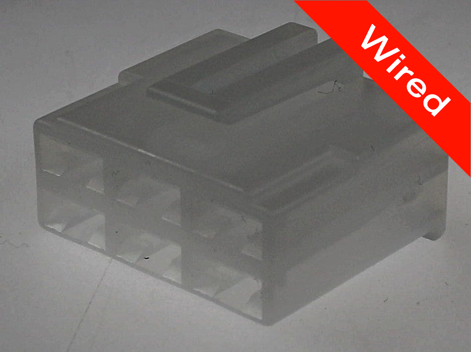 [PRCW6-0058-B] 6 Pins Female connector with 10 cm wires | PRCW6-0058-B